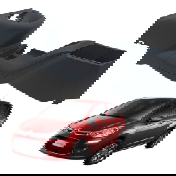 Moldura Console Central Freio Mão Citroen C3 1.6 2015 2016