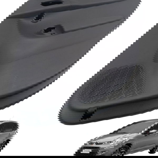 Forro Porta Traseiro Direito Citroen C3 4p 2013 2014 2015