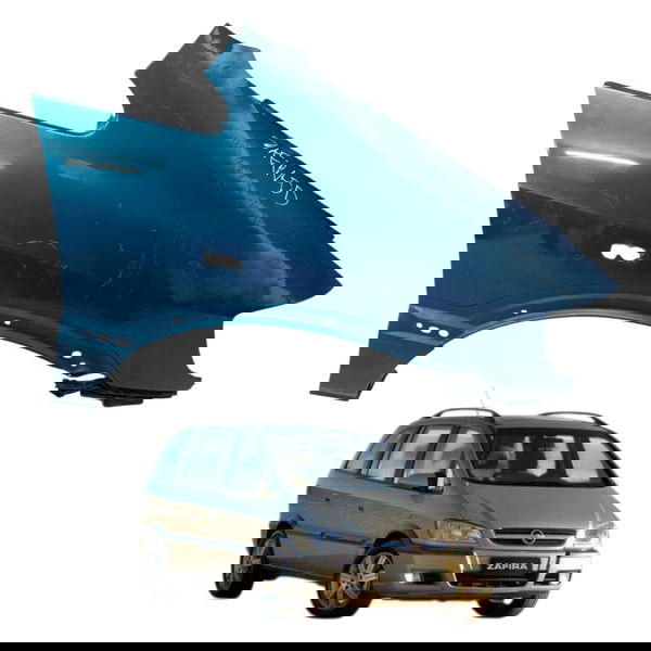 Paralama Dianteira Direita Chevrolet Zafira 2003 Detalhe