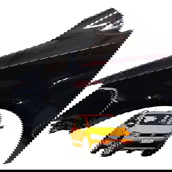 Paralama Dianteiro Esquerdo Volkswagen Fox 2013 2014 Detalhe