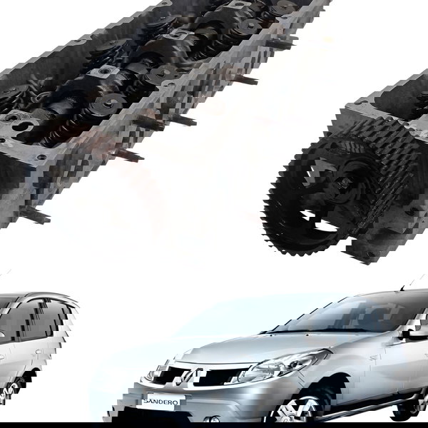 Cabeçote Motor Renault Sandero Logan Kangoo 1.0 8v Gasolina