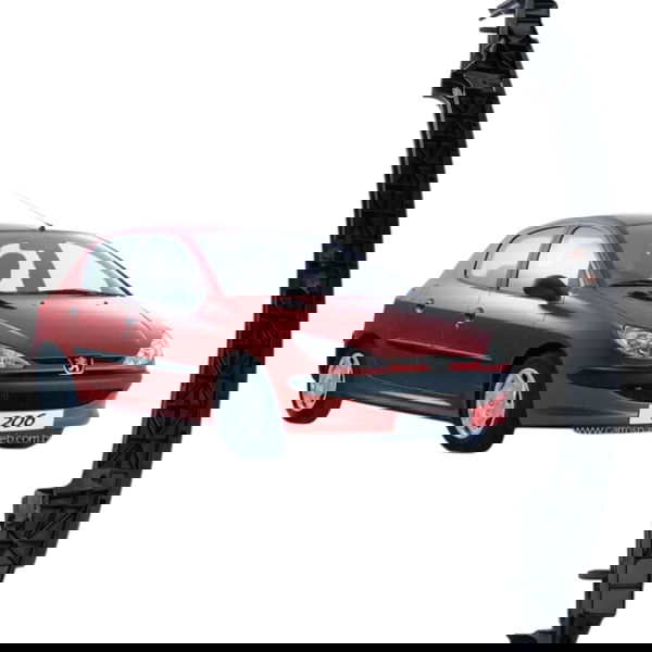 Alma Parachoque Dianteiro Peugeot 1.6 206 2001 2002 2003