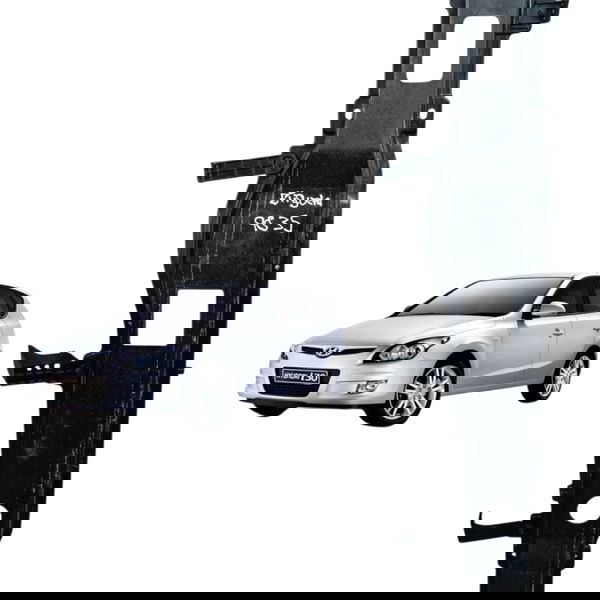 Alma Traseira Parachoque Impacto Hyundai I30 2010 2011