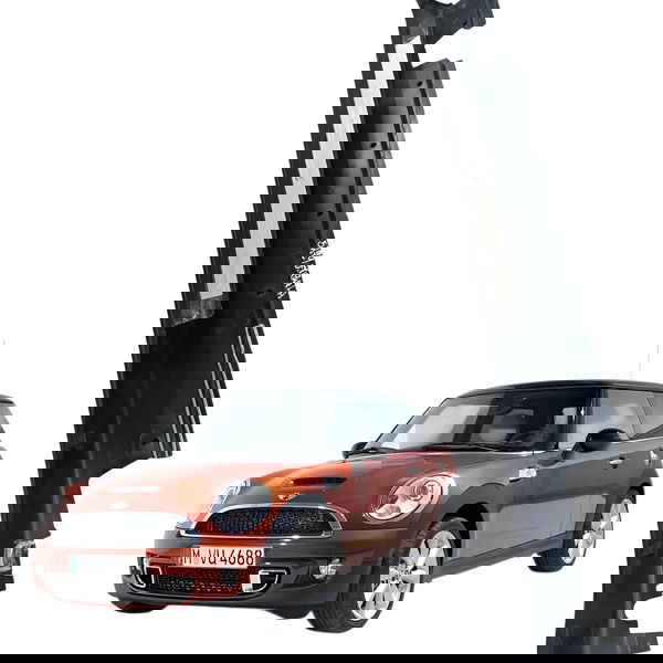 Spoiler Lateral Esquerdo Mini Cooper S 2011 2013 Detalhe