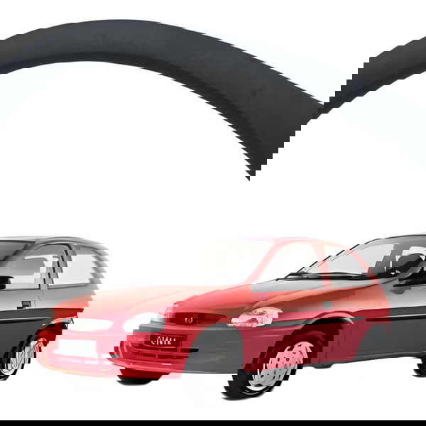 Moldura Paralama Traseira Esquerda Chevrolet Corsa 2001 2002