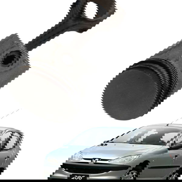 Pistão Biela Stander Peugeot 206 1.6 2008 2009 2010