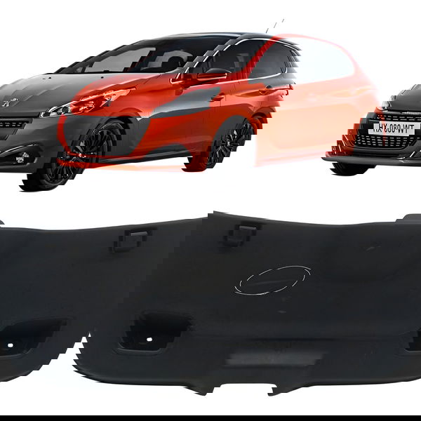 Moldura Tampa Porta Malas Peugeot 208 2014 2015 Detalhe