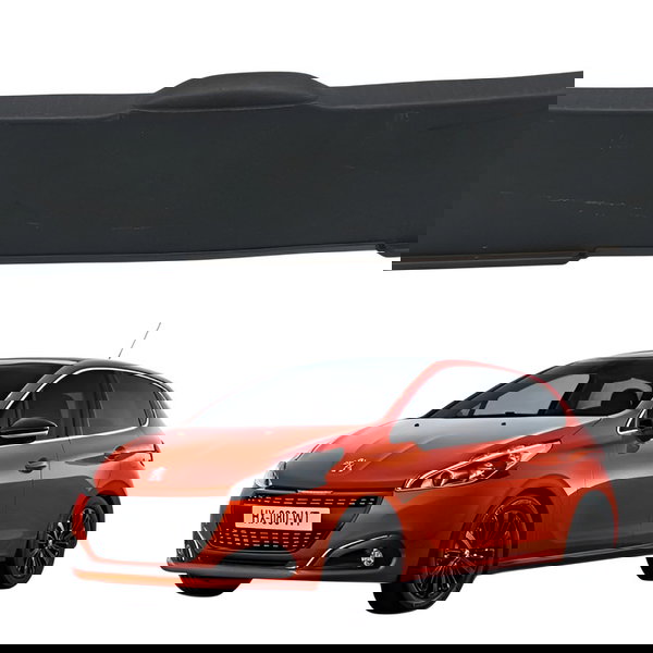 Moldura Acabamento Porta Malas Peugeot 208 Allure 2014 2015