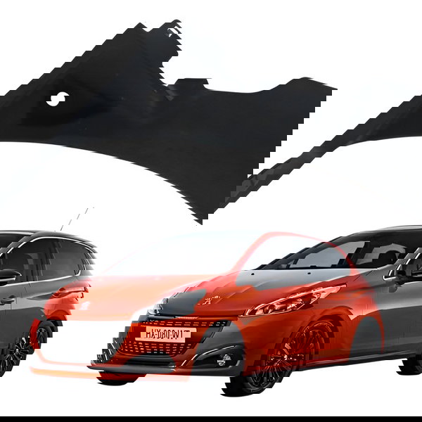 Soleira Porta Traseira Esquerda Peugeot 208 Allure 2014 2015