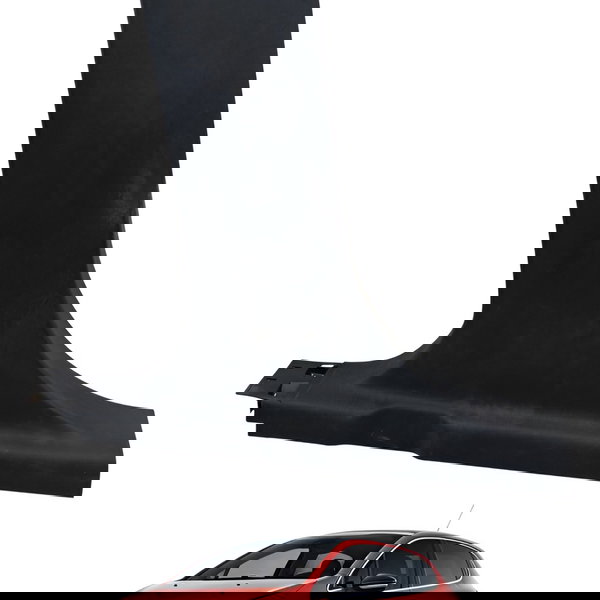 Moldura Coluna Dianteira Esquerda Peugeot 208 Allure 2015