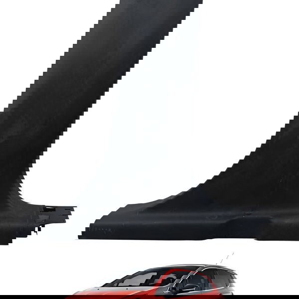 Moldura Coluna Dianteira Direita Peugeot 208 Allure 2015