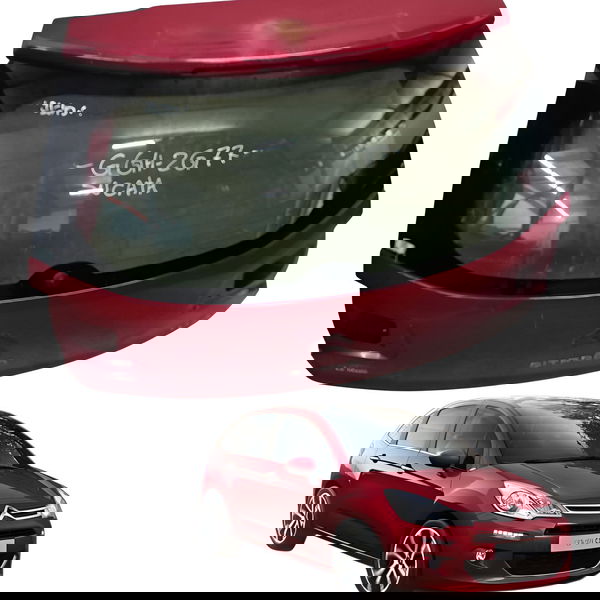 Tampa Traseira C/vidro Citroen C3 Exclusive 2016 2017