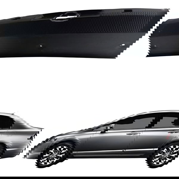 Moldura Inferior Porta Malas Citroen C4 Lounge  2014 Detalhe