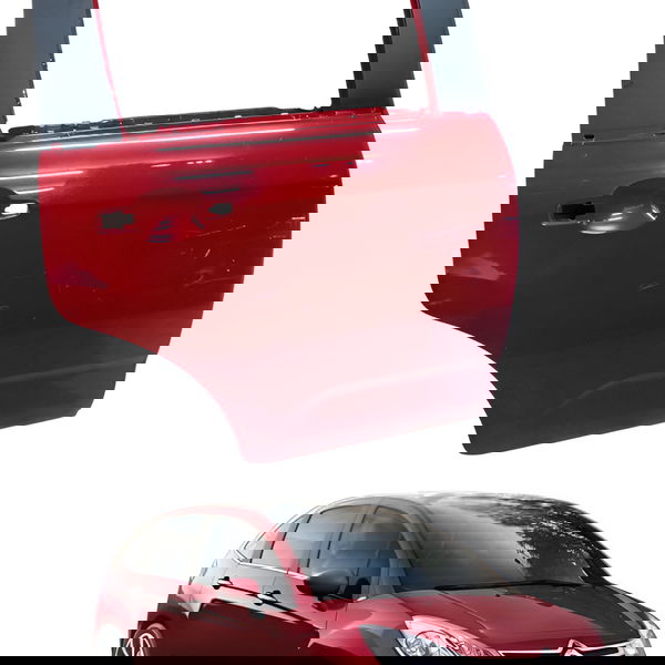 Porta Traseira Direita Citroen C3 Tendance 2016 2017 2018