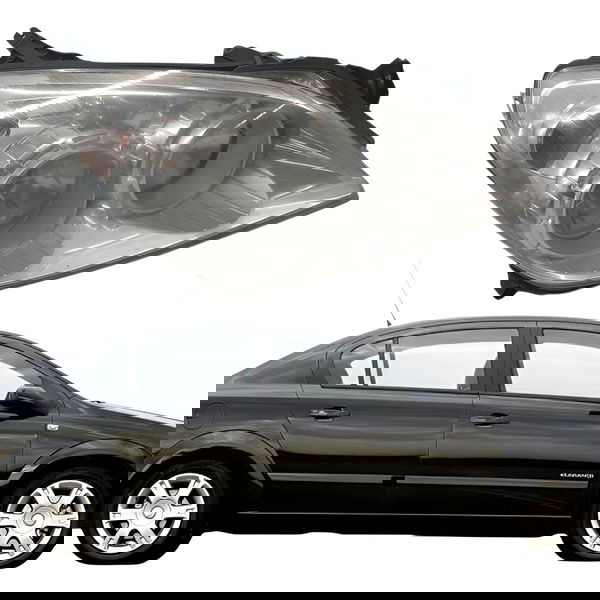 Farol Dianteiro Direito Chevrolet Vectra 2008 2009 Detalhe