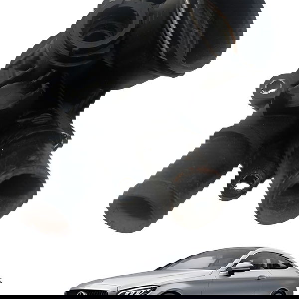 Carcaça Valvula Termostatica Mercedes  C180 C200 2011
