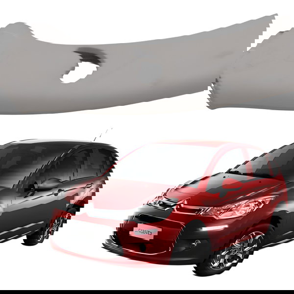 Moldura Acabamento Coluna Esquerdo Citroen C3 2017 Detalhe