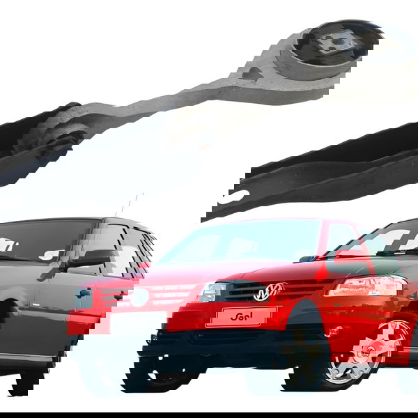 Coxim Traseiro Câmbio Volkswagen Gol Fox  2005 2006 2007