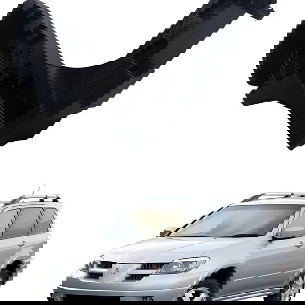 Isopor Porta Malas Direito Mitsubishi Airtrek 2006 Detalhe