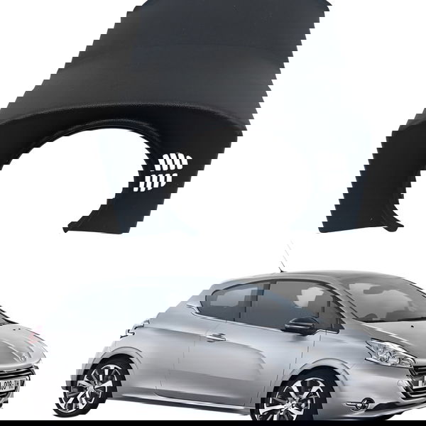 Moldura Superior Coluna Direção Peugeot 208 2013 2014 2015