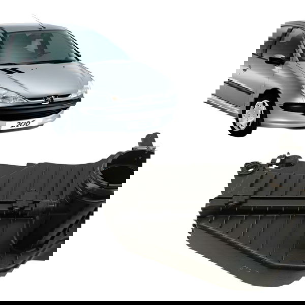 Caixa Filtro Ar Peugeot 206 207 C3 2005 2006 2007 2008 2009