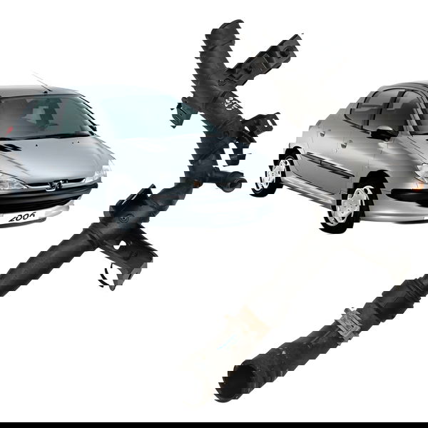 Tubo Cano Mangueira Agua Radiador Peugeot 206 2007 2008