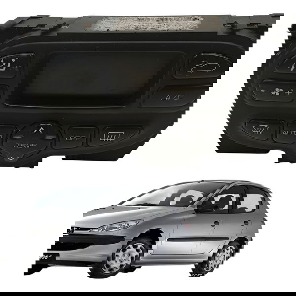 Painel Comando Ar Concicionado Peugeot 206 207 2007 2008
