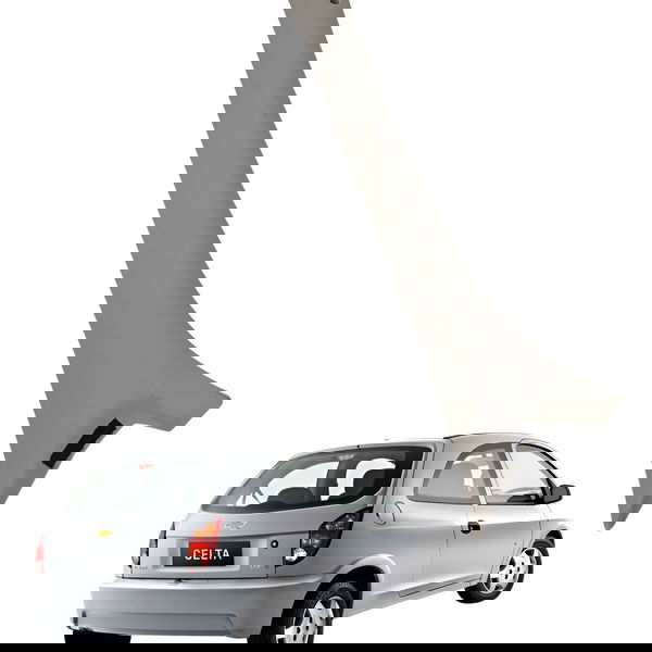 Moldura Direita Coluna Parabrisa Chevrolet Celta 2008 2009