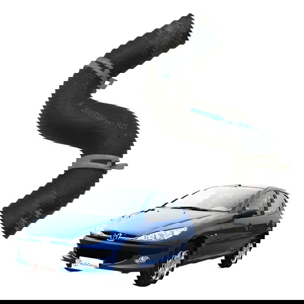 Mangueira Superior Radiador Peugeot 206 1.4 2006 2007 2008