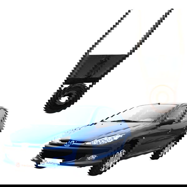 Coxim Inferior Cambio Motor Peugeot 206 1.4 2006 2007 2008