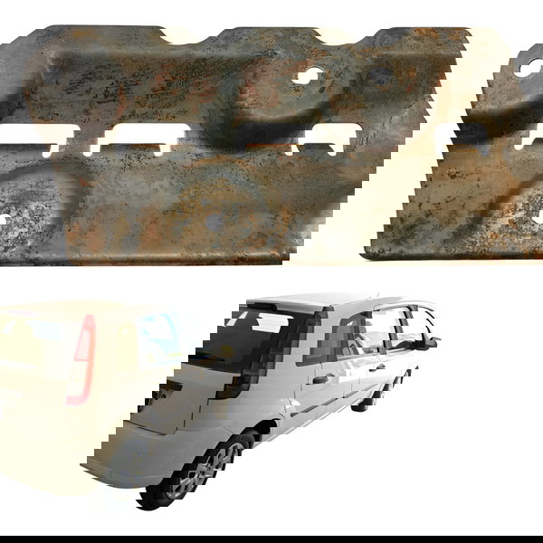 Defletor Oleo Carter Ford Fiesta 1.0 8v 2012 2013 2014