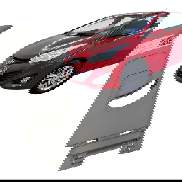 Acabamento Coluna Central Cinto Esquerda Hyundai Hb20 2015