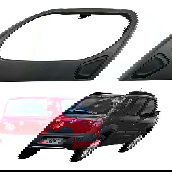 Moldura Comando Painel Ar Condicionado Fiat Uno Way 2011