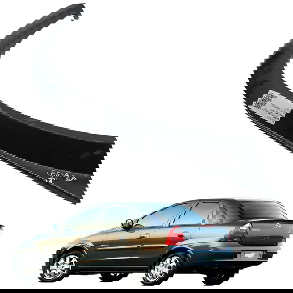 Moldura Paralama Traseiro Direito Chevrolet Corsa 2010 2011