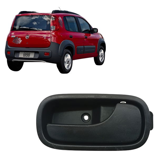 Maçaneta Interna Direita Fiat Uno 1.0 2011 2012 2013 2014