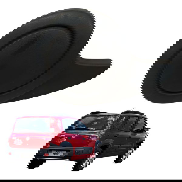 Moldura Regulagem Banco Esquerdo Fiat Uno Way 1.0 2011 2012