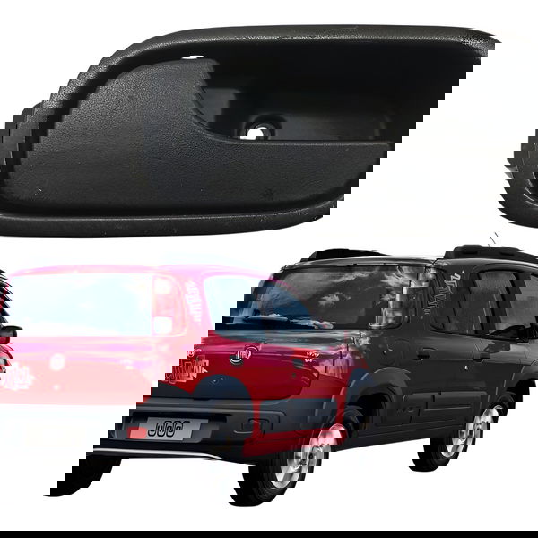 Maçaneta Interna Esquerda Fiat Uno 1.0 2011 2012 2013 2014