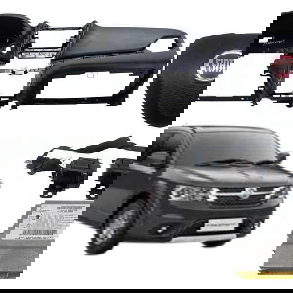 Kit Airbag Bolsa Volante Modulo Cinto  Fiat Freemont  2016