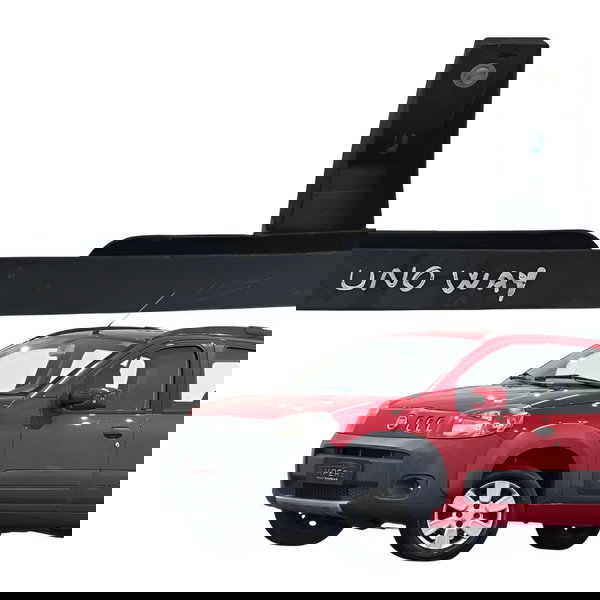 Canaleta Guia Vidro Dianteiro Esquerdo Fiat Uno Way 2011