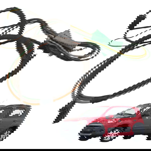 Chicote Motor Ar Forçado Fiat Uno Way 1.0 2011 2012 2013