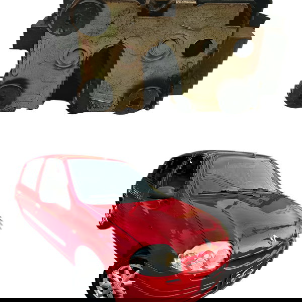 Fechadura Porta Traseira Esquerdo Renault Clio 1.0 2002