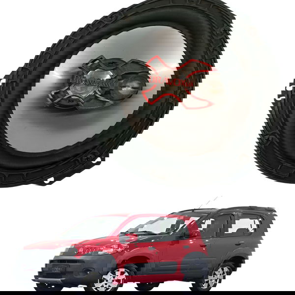 Auto Falante Porta Fiat Uno Way 1.0 2011 2012 2013 2014 2015