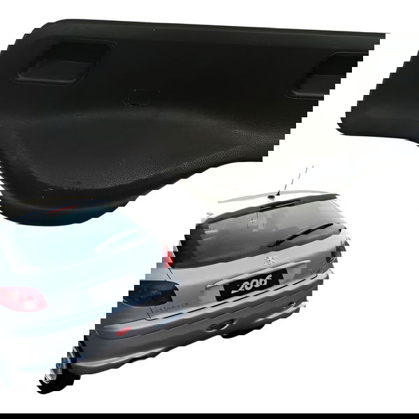 Acabamento Interno Tampa Traseira Peugeot 206 2006 2008 2009