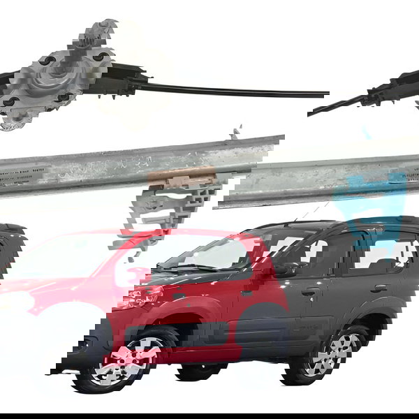 Maquina Vidro Manual Traseira Esquerda Fiat Uno Way 2011
