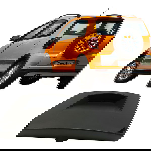 Moldura Inferior Tampa Traseira  Volkswagen Crossfox 2014