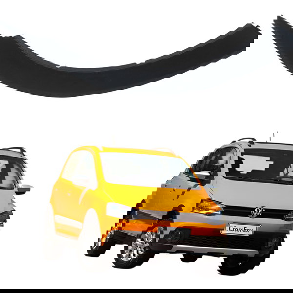 Moldura Paralama Traseiro Esquerdo Volkswagen Crossfox 2014