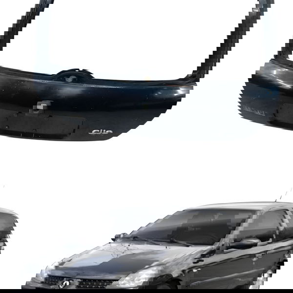 Tampa Traseira S/vidro Renault Clio 2001 2002 2003 Detalhes
