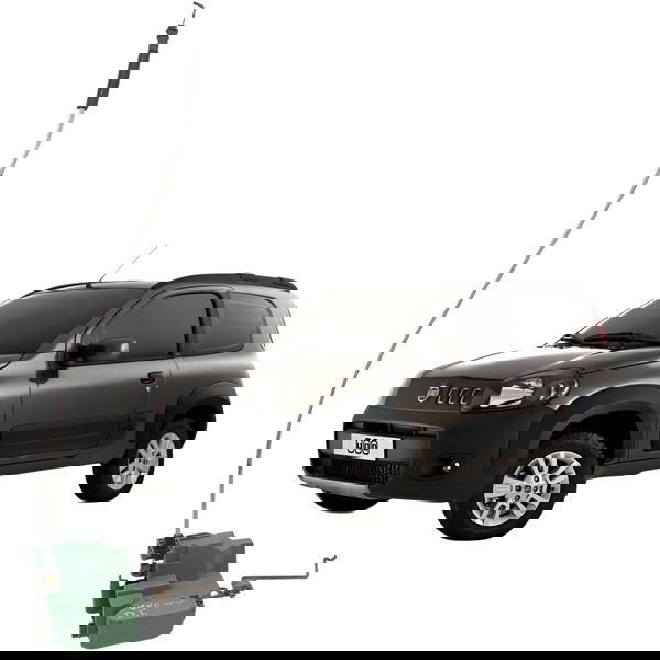 Fechadura Porta Dianteira Esquerda Fiat Uno Way 2011 2012