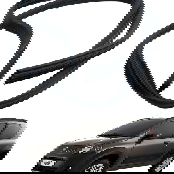 Borracha Vedação Tampa Traseira Fiat Uno Way 2012