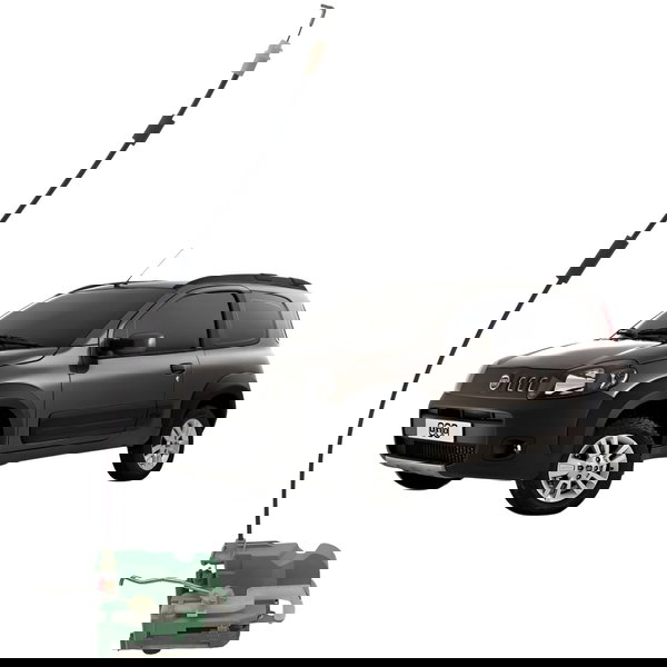 Fechadura Porta Traseira Esquerda Fiat Uno Way 2011 2012